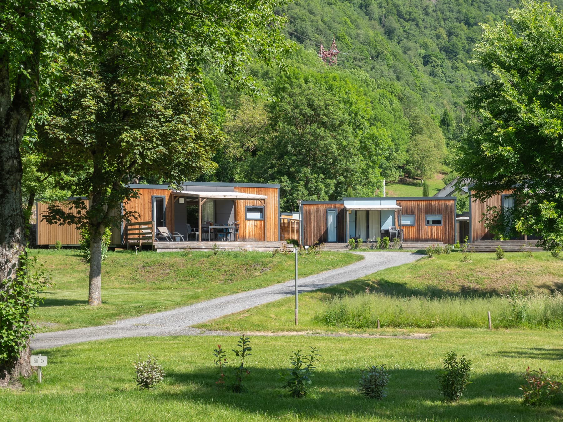 A scenery from Camping Pradelongue
