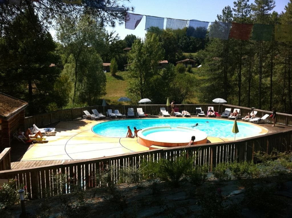 A scenery from Camping NAMASTE