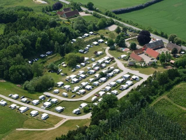 A scenery from Faaborg Camping