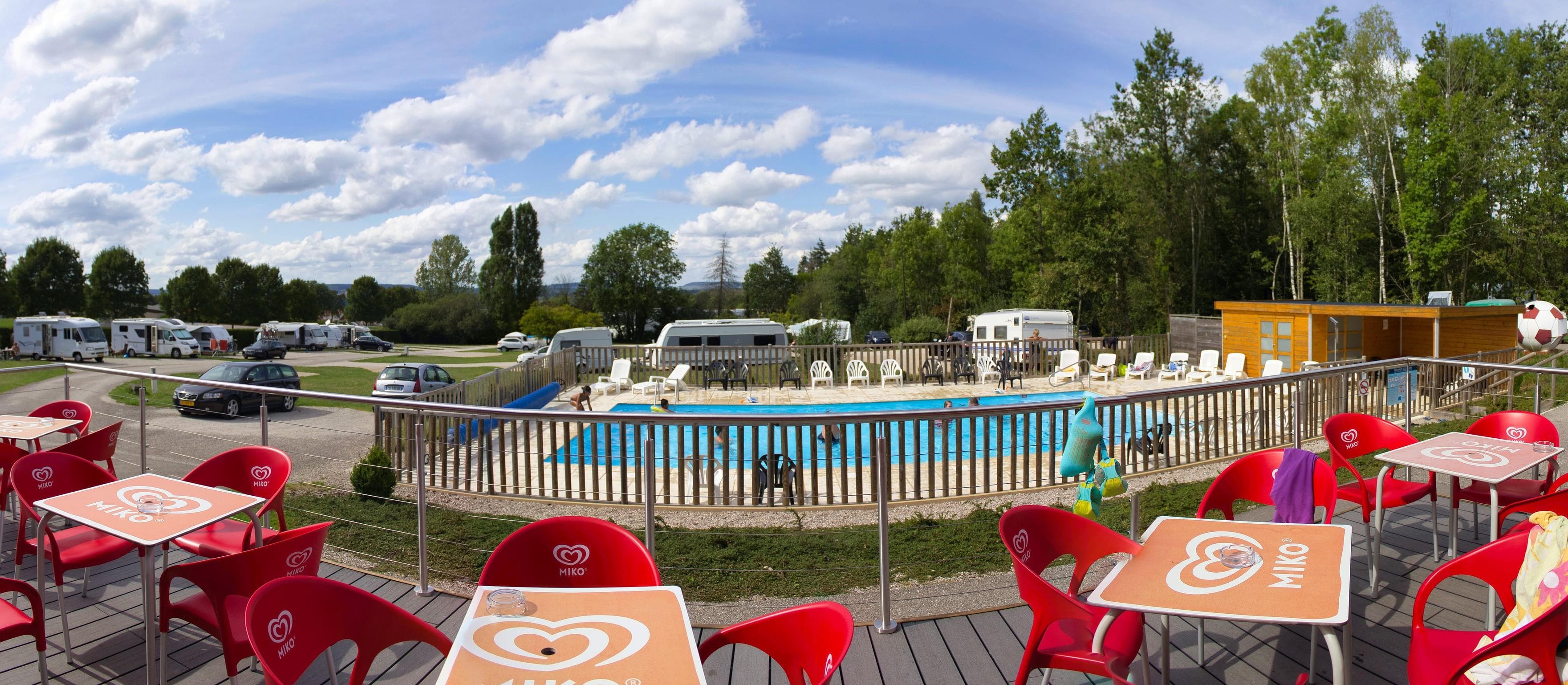 A scenery from Camping Porte des Vosges