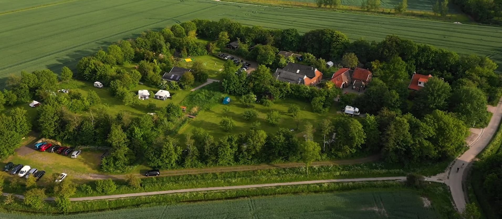 A scenery from Camping Robersum