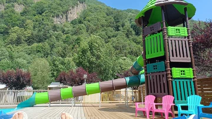 A scenery from Camping LE PYRENEEN