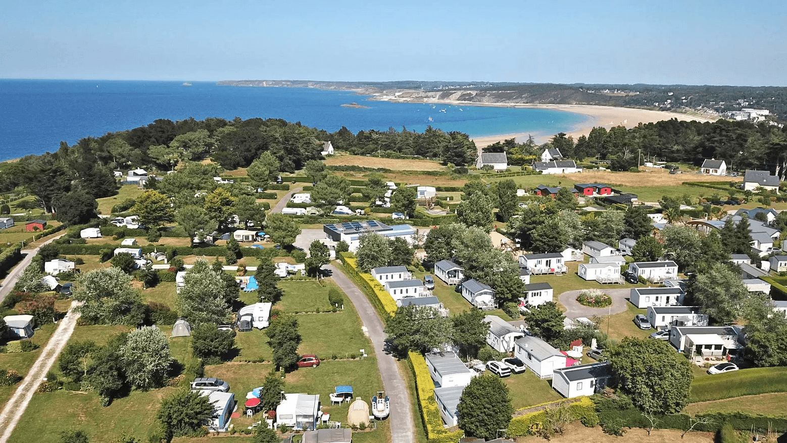 A scenery from Camping Des Hautes Grées