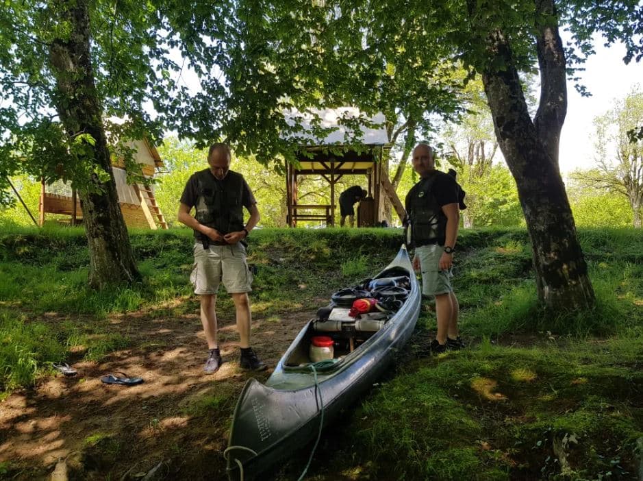 A scenery from Camping Les Berges du Célé