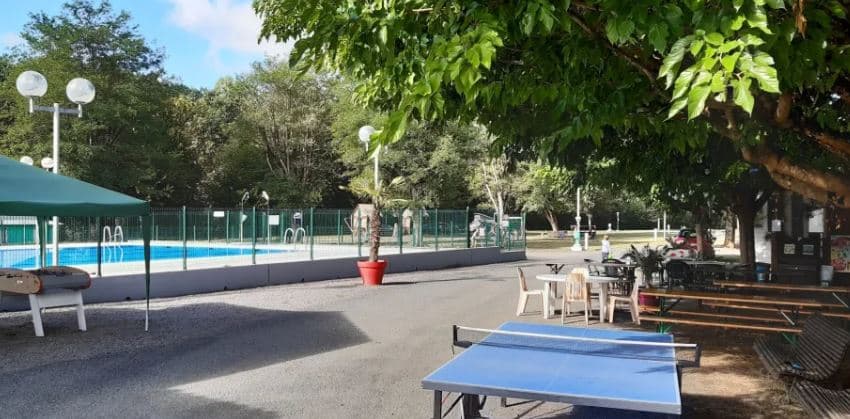 A scenery from Camping Les Berges du Célé