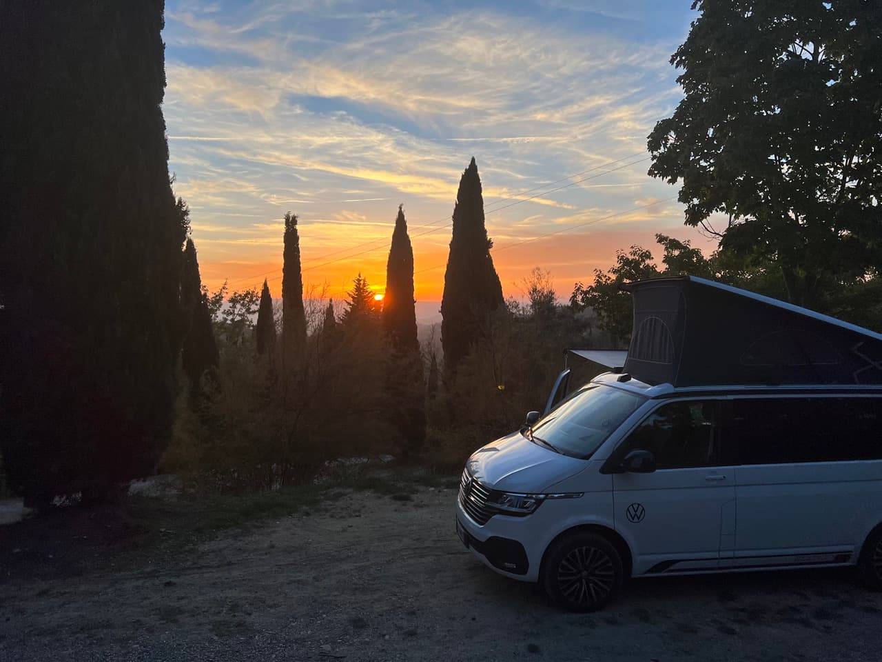 A scenery from Camping Panorama del Chianti