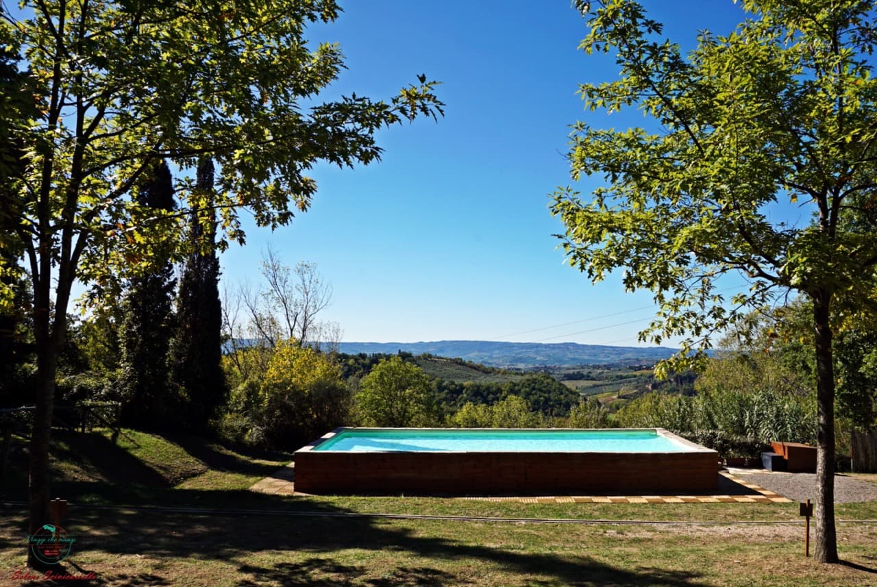 A scenery from Camping Panorama del Chianti