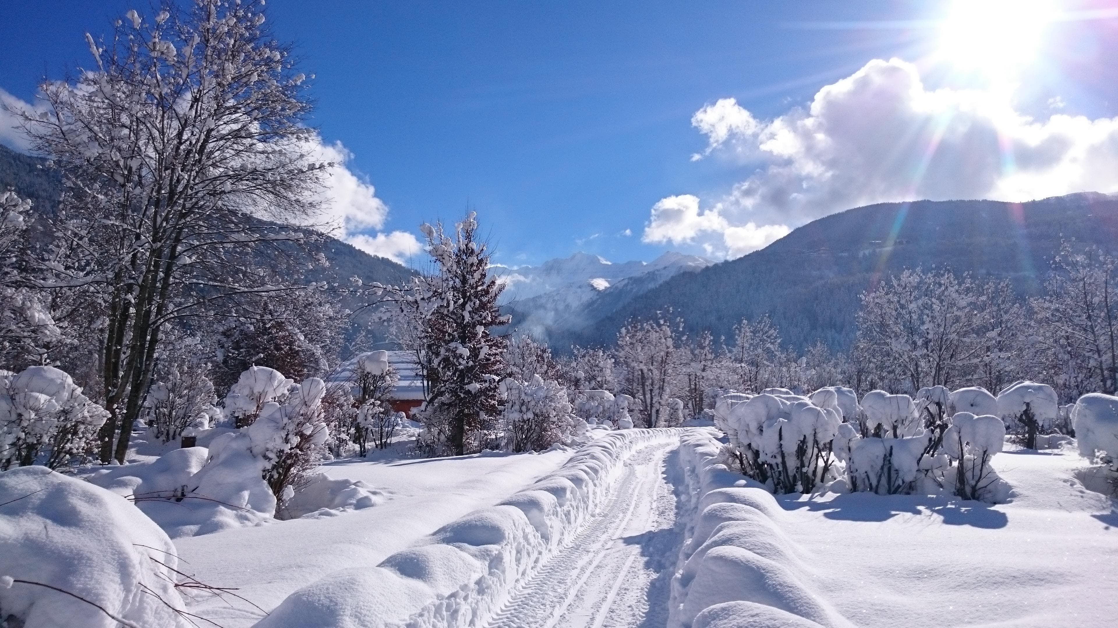 A scenery from Camping Qualité l'Eden de la Vanoise