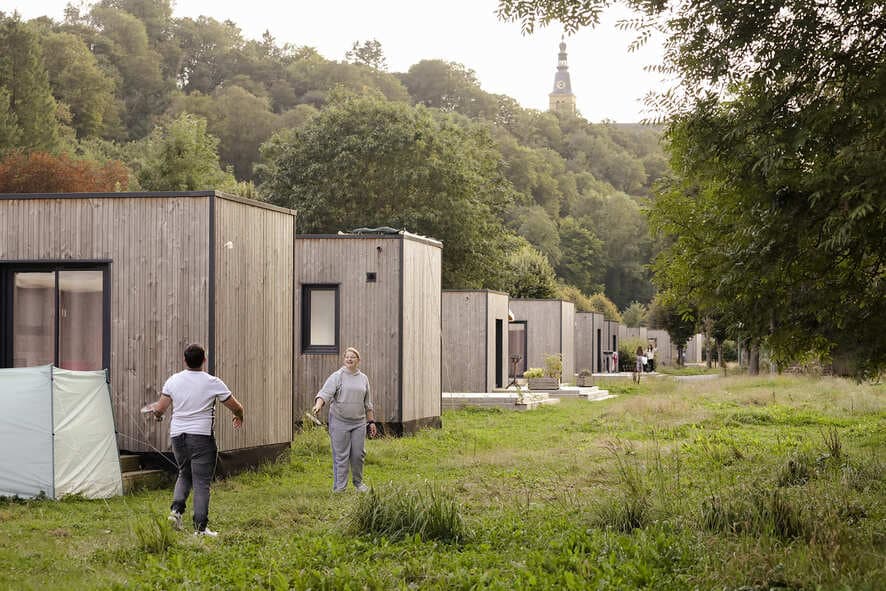 A scenery from Le Florenville – Camping