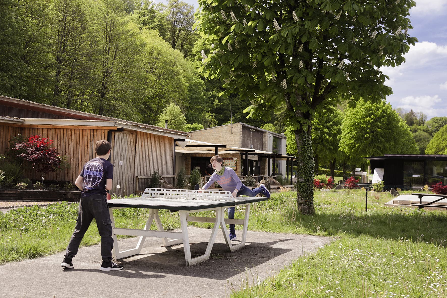 A scenery from Le Florenville – Camping
