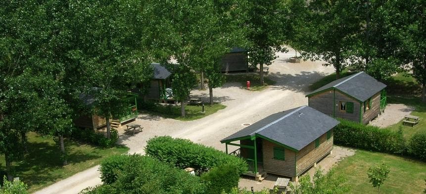 A scenery from Camping Le Plô Aveyron