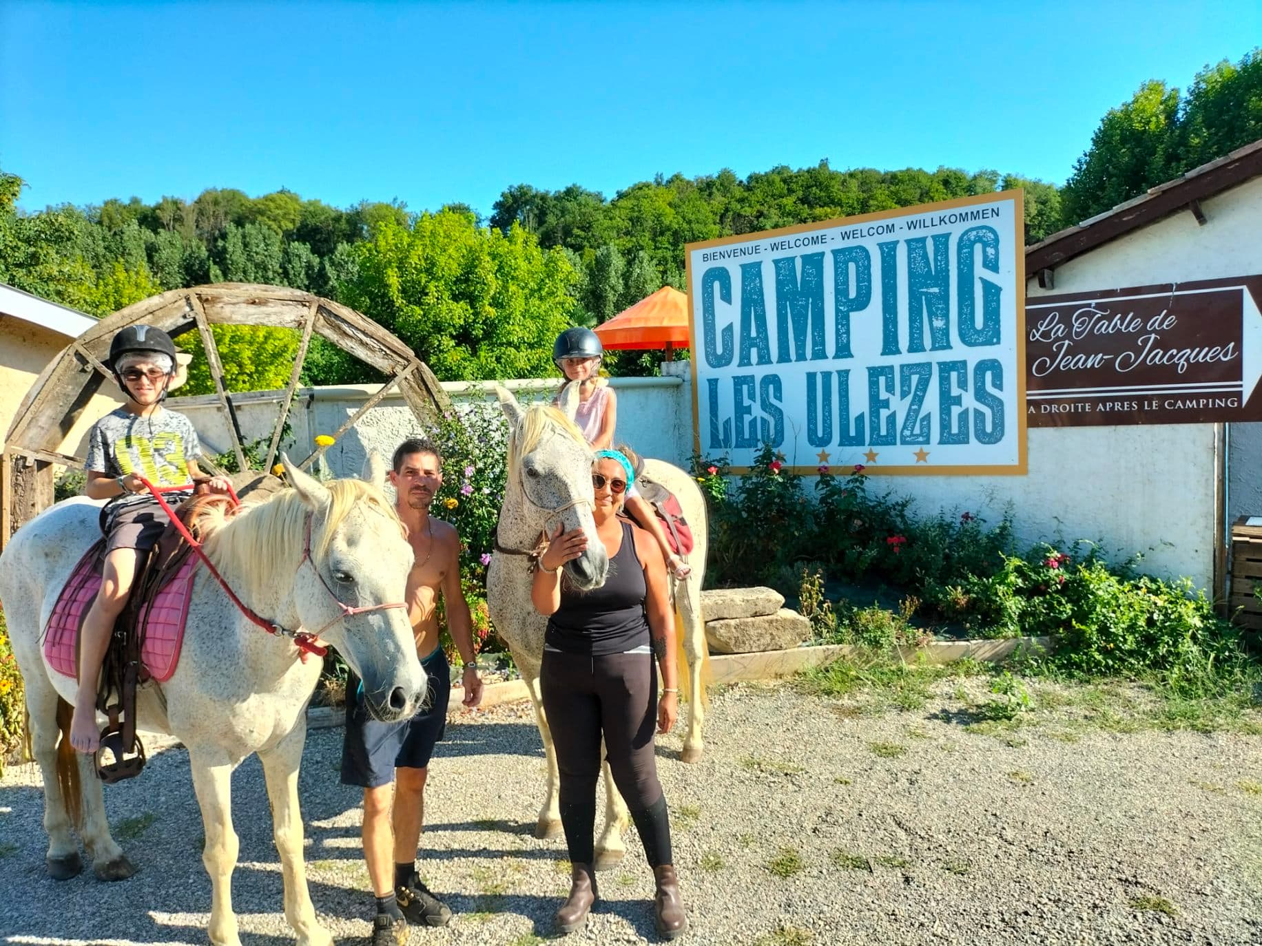 A scenery from Camping Les Ulèzes