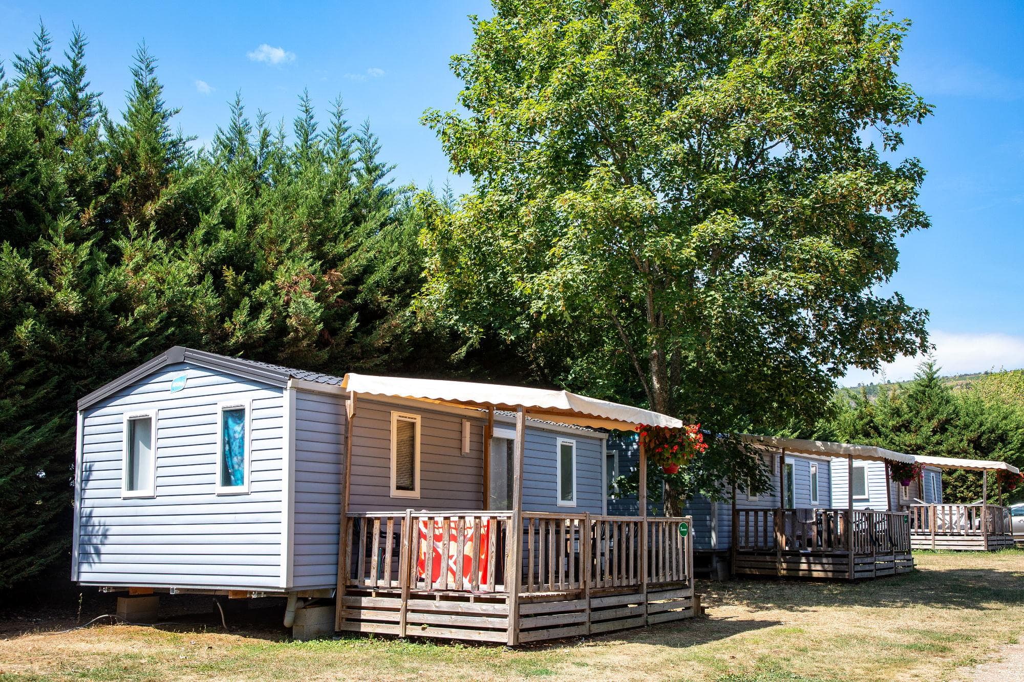 A scenery from Camping de Santenay
