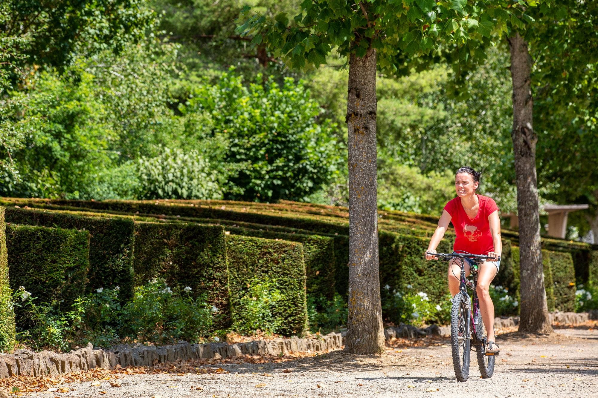 A scenery from Camping de Santenay