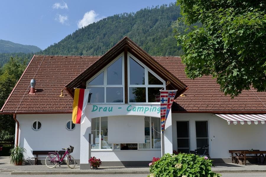 A scenery from Drau Camping Sachsenburg
