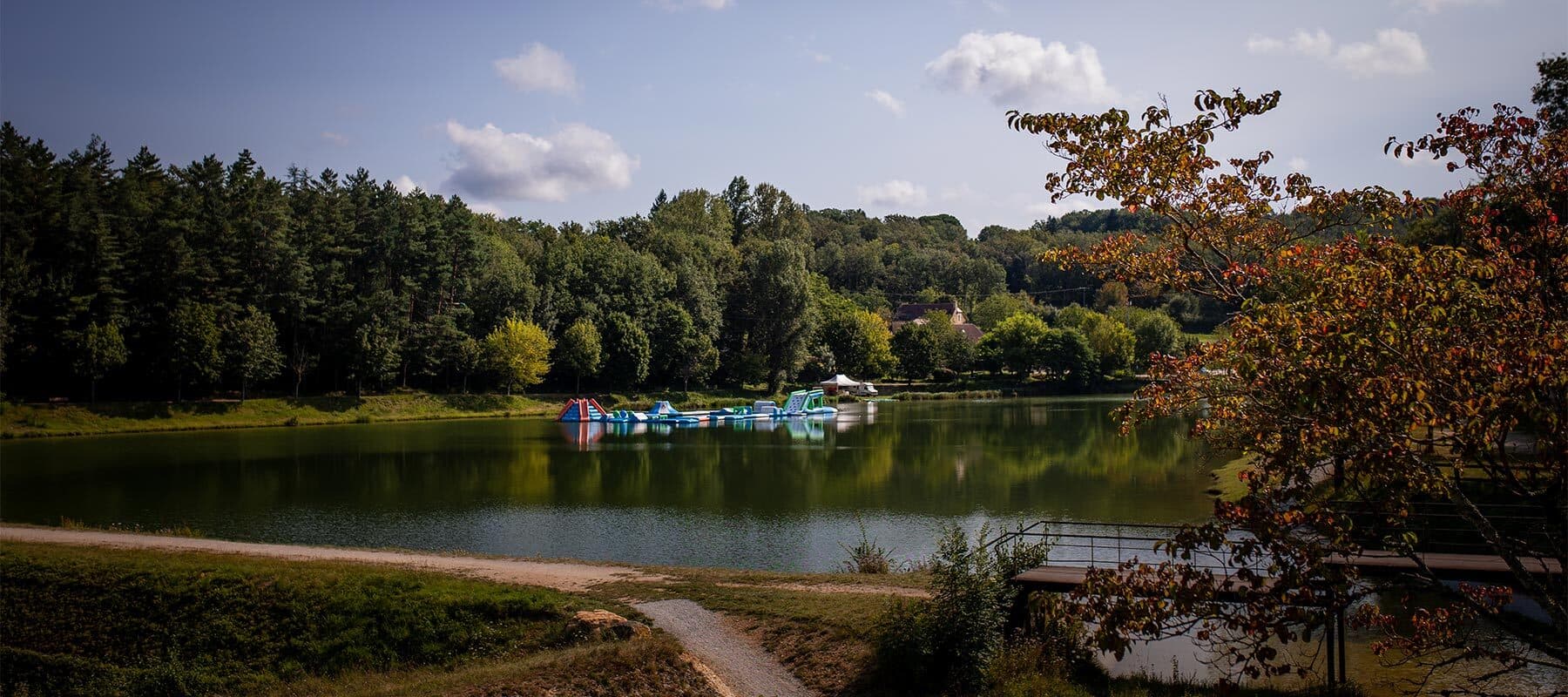 A scenery from Camping Domaine Le Quercy