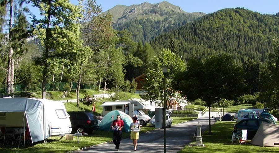 A scenery from Camping Faè
