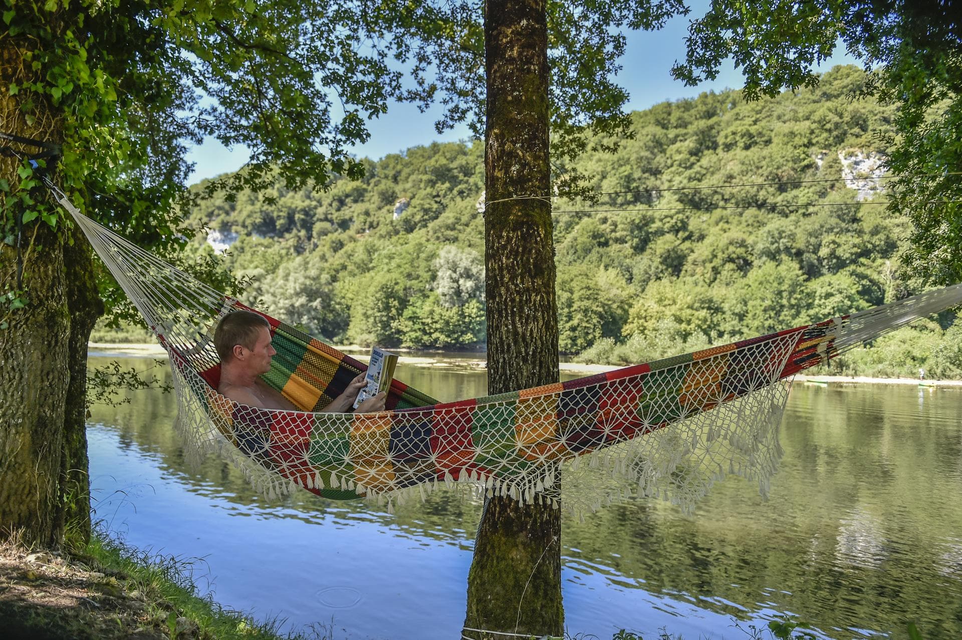 A scenery from Camping LA RIVIERE