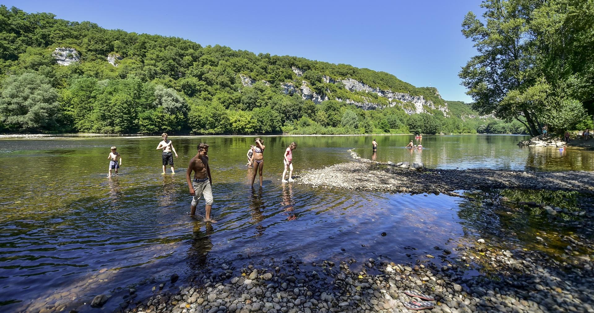 A scenery from Camping LA RIVIERE