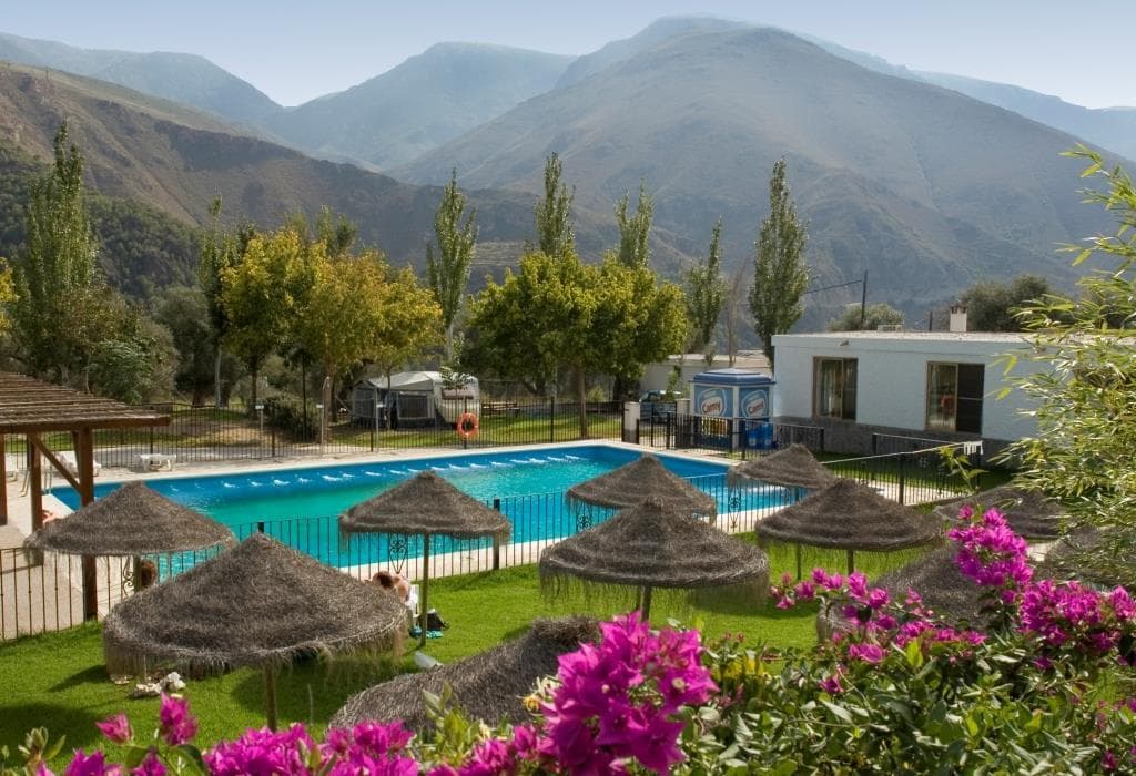 A scenery from Camping Órgiva