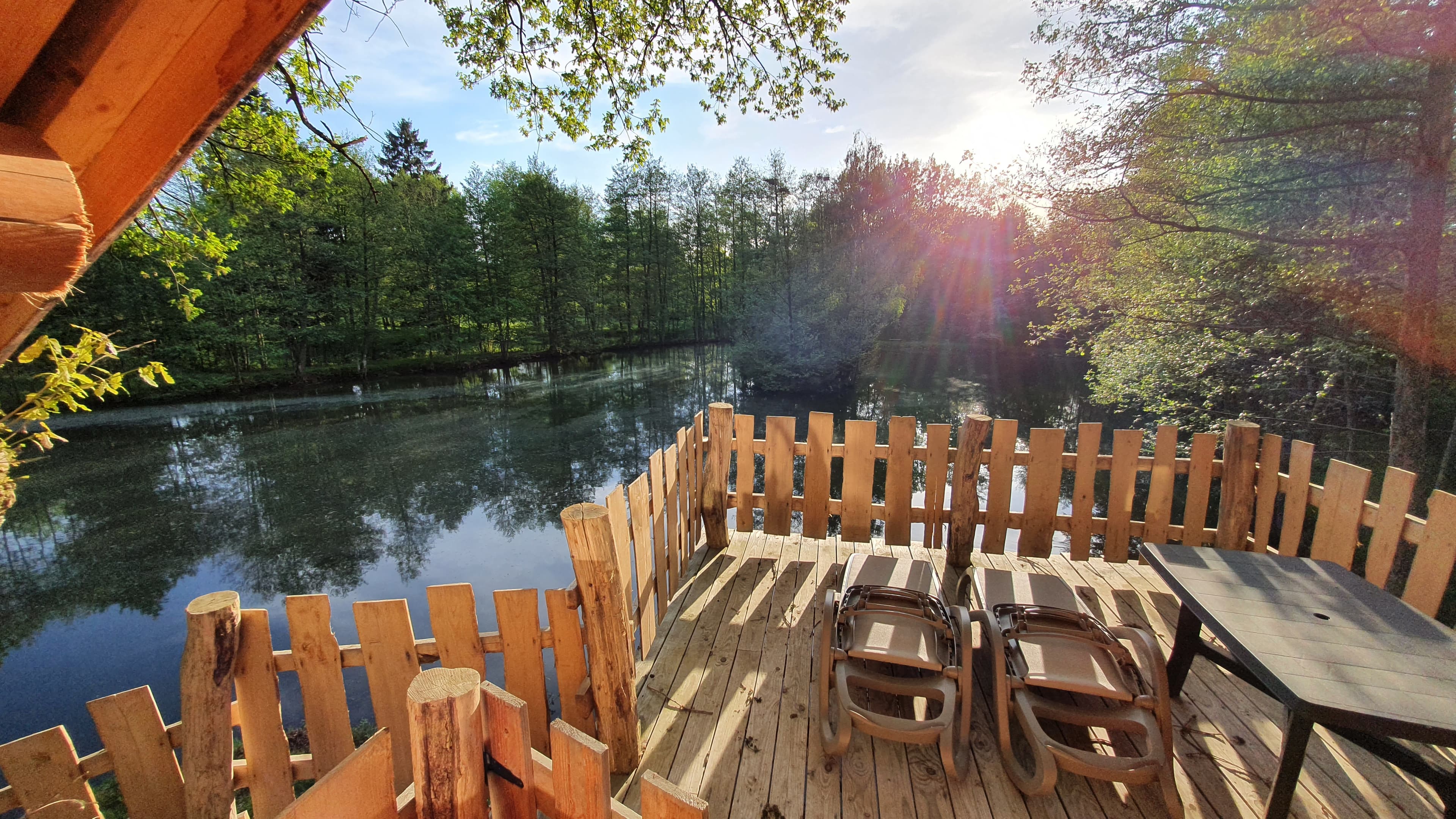 A scenery from Camping Au Mica