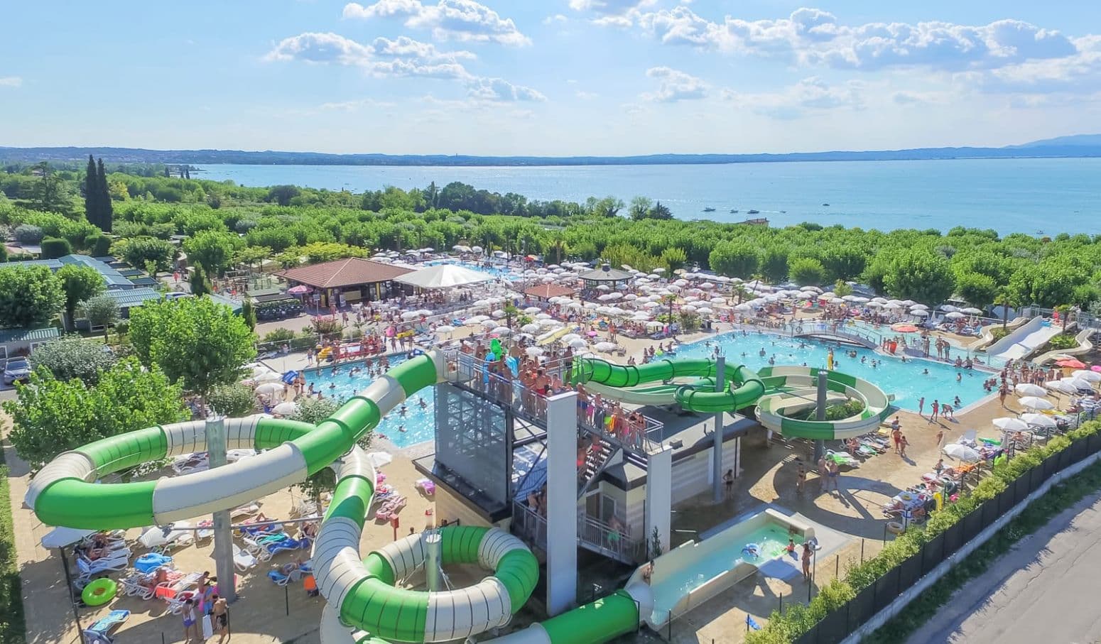 A scenery from Camping Lido