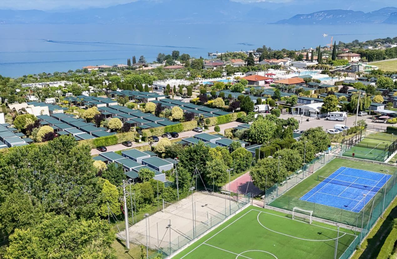A scenery from Camping Lido