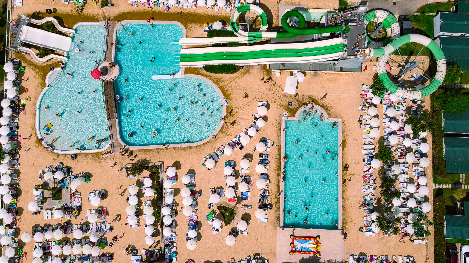 A scenery from Camping Lido