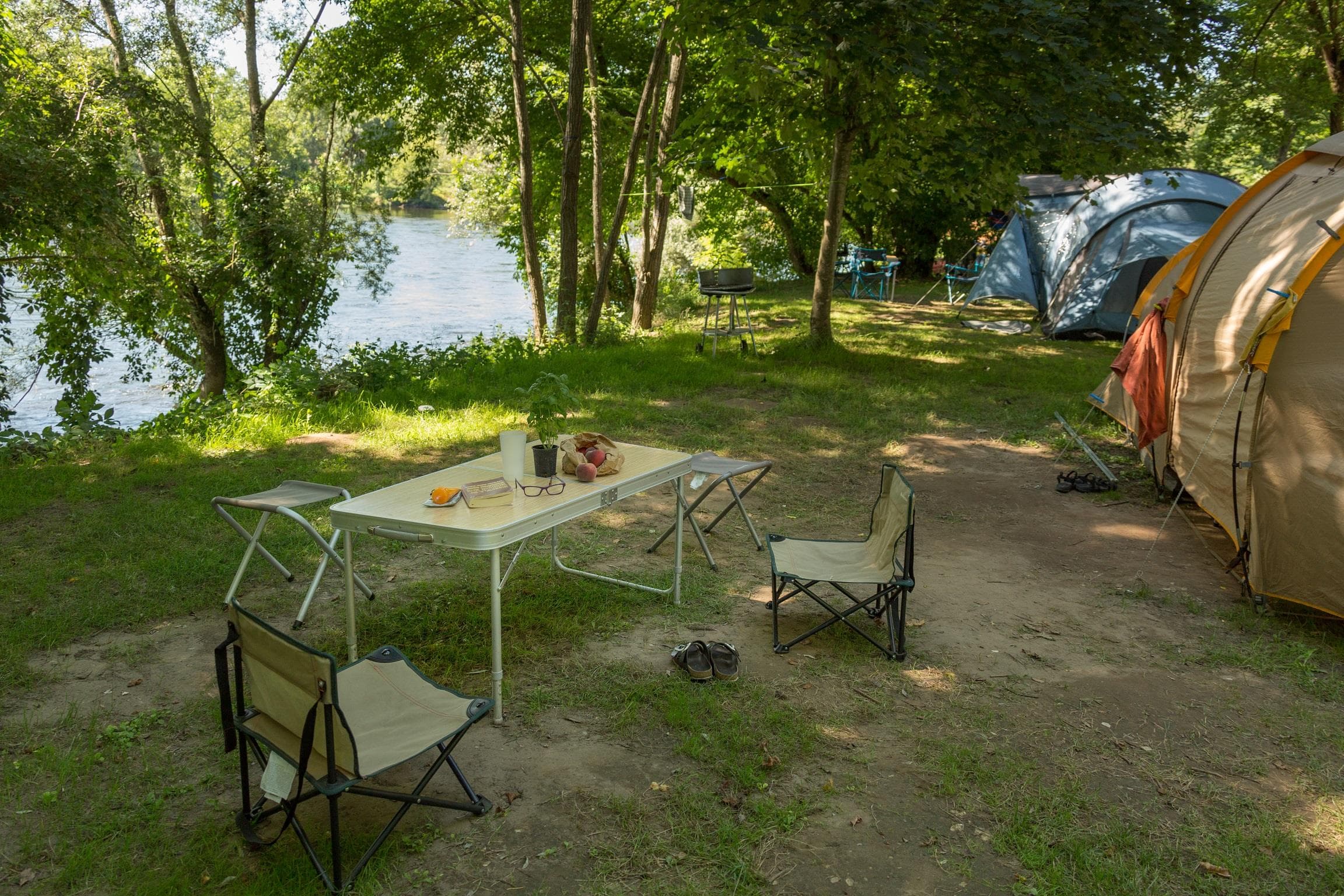 A scenery from Camping La Plage