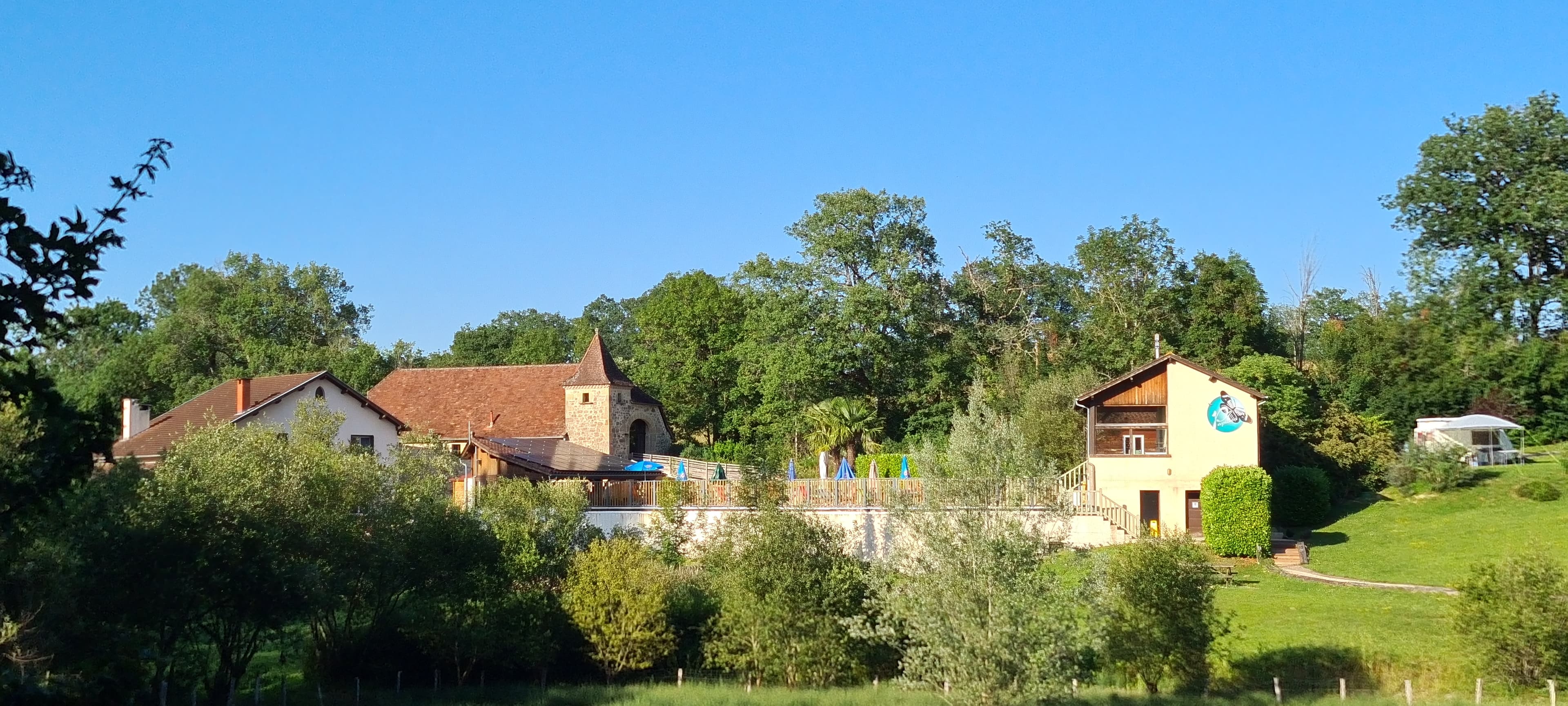 A scenery from Domaine Papillon