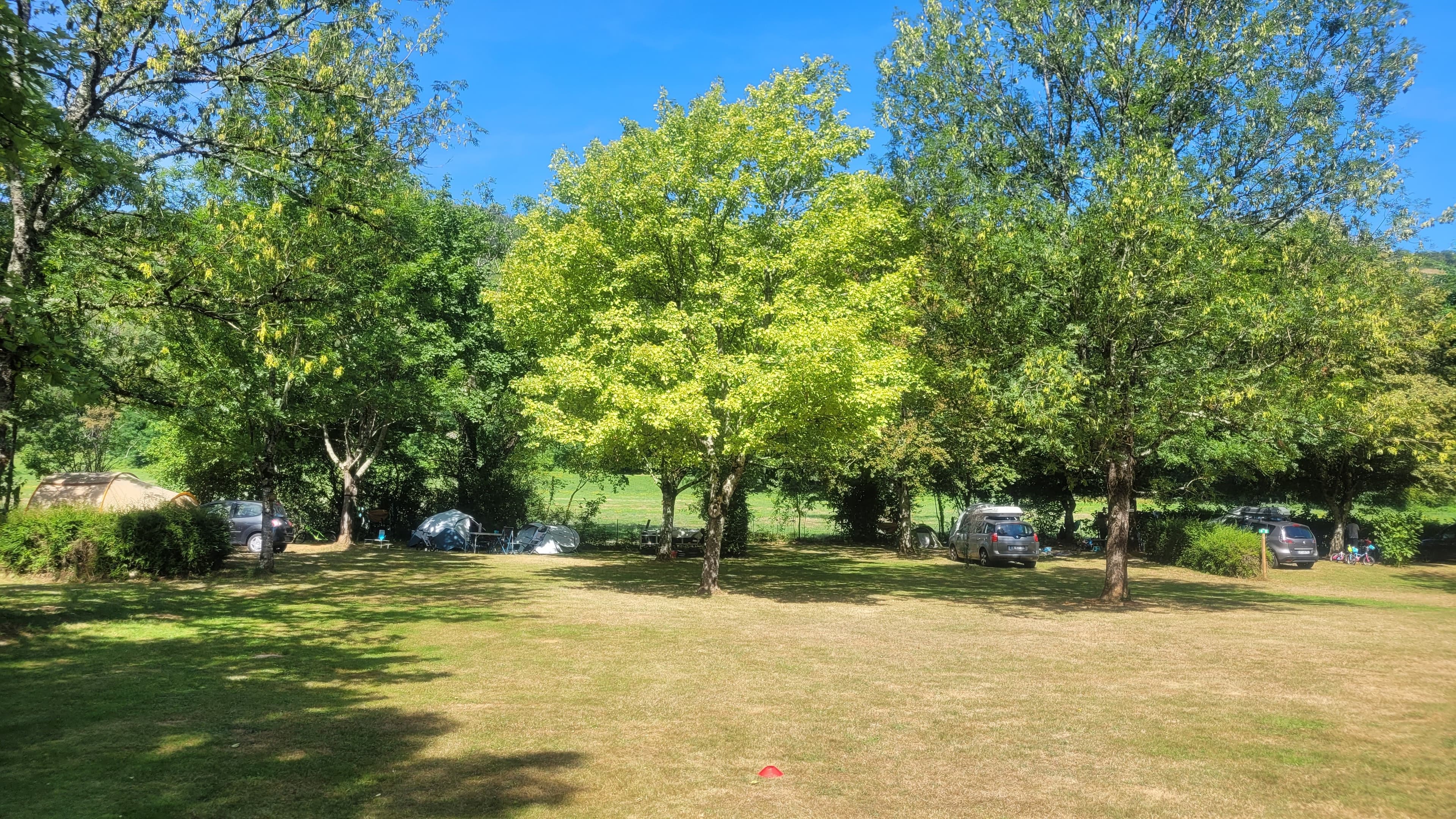 A scenery from Camping L'Ile Chambod