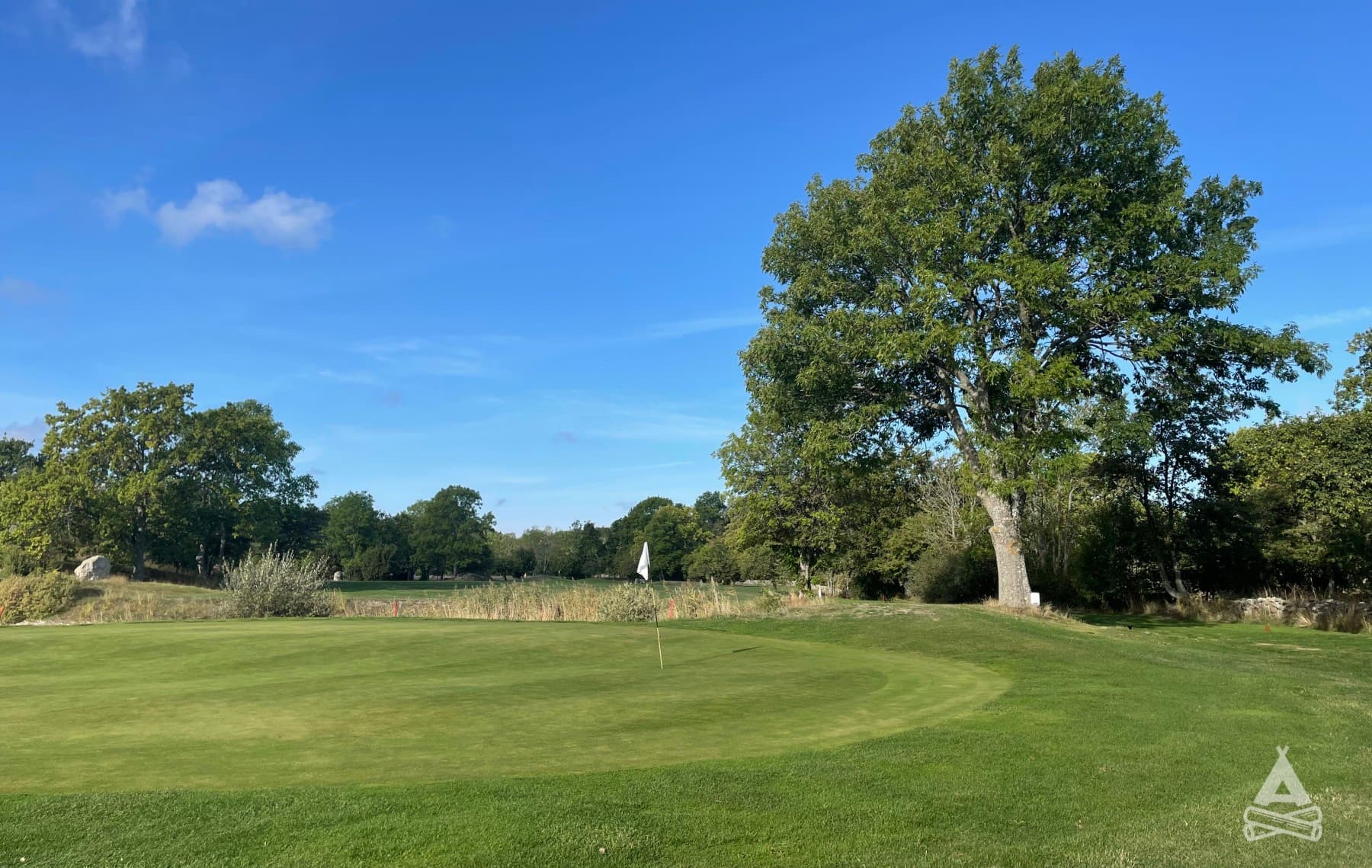 A scenery from Byxelkroks Golfklubb