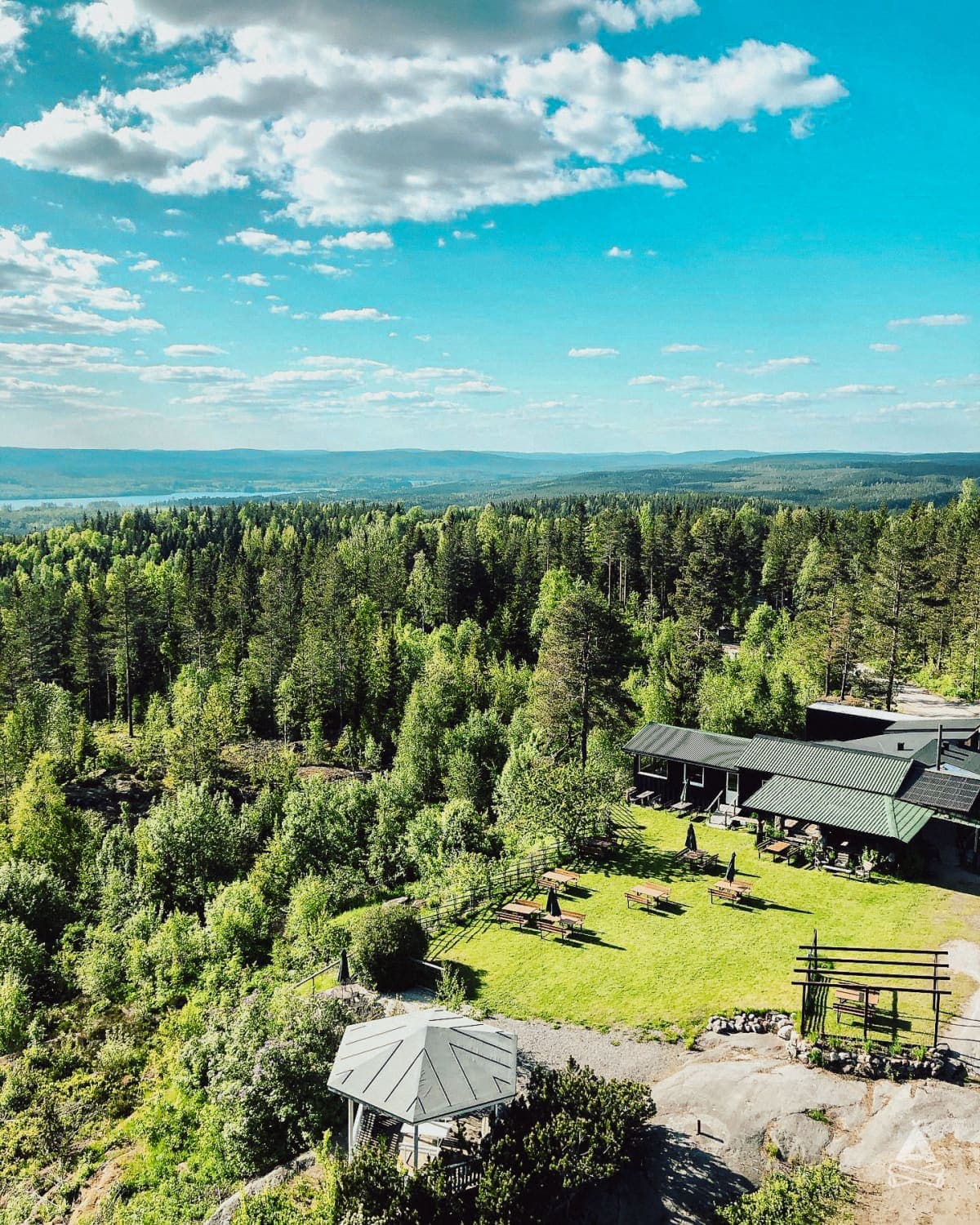 A scenery from Big Hill Lodge