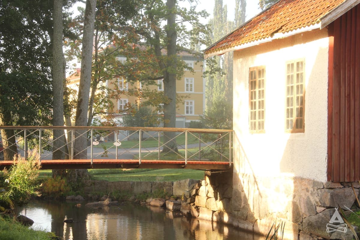 A scenery from Sätra Bruks Herrgårdsområde