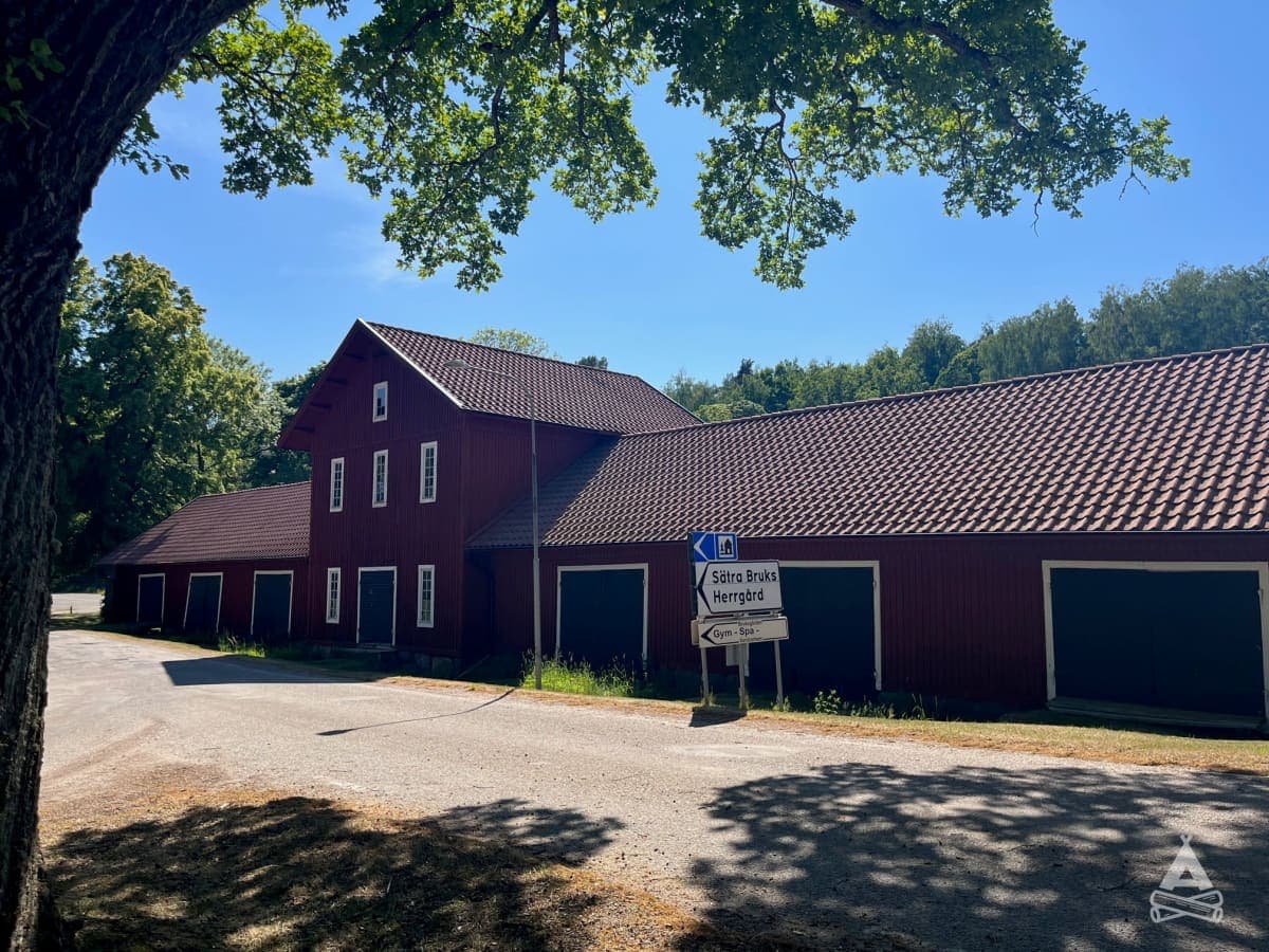 A scenery from Sätra Bruks Herrgårdsområde