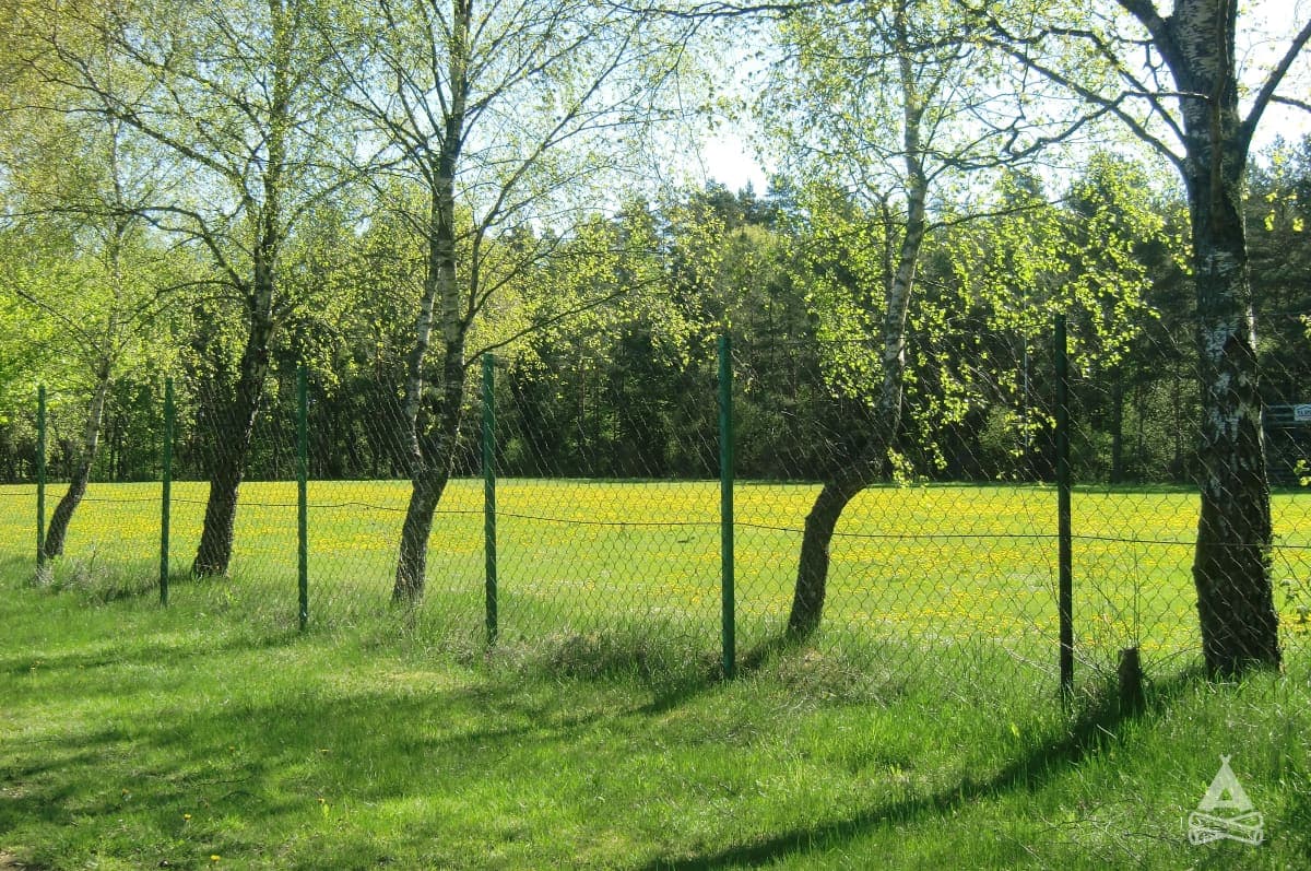 A scenery from Västra Torup, Torvalla Arena Ställplats