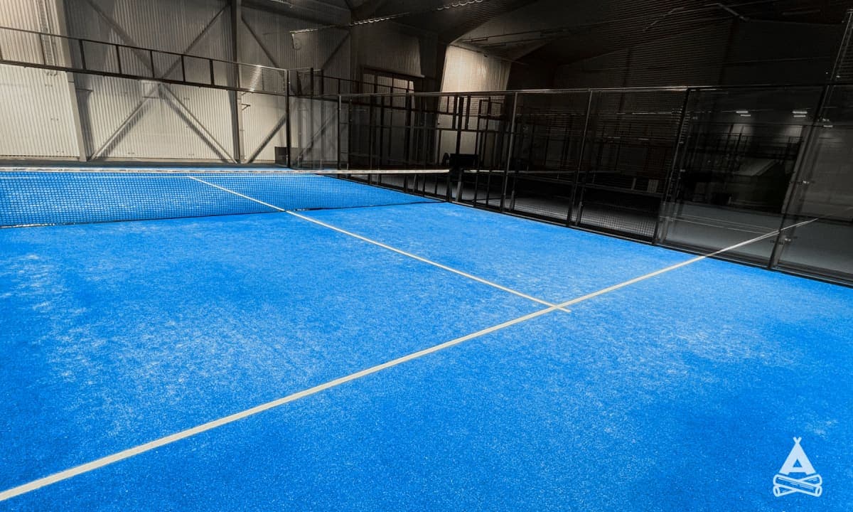 A scenery from Sjöbo Padelcenter