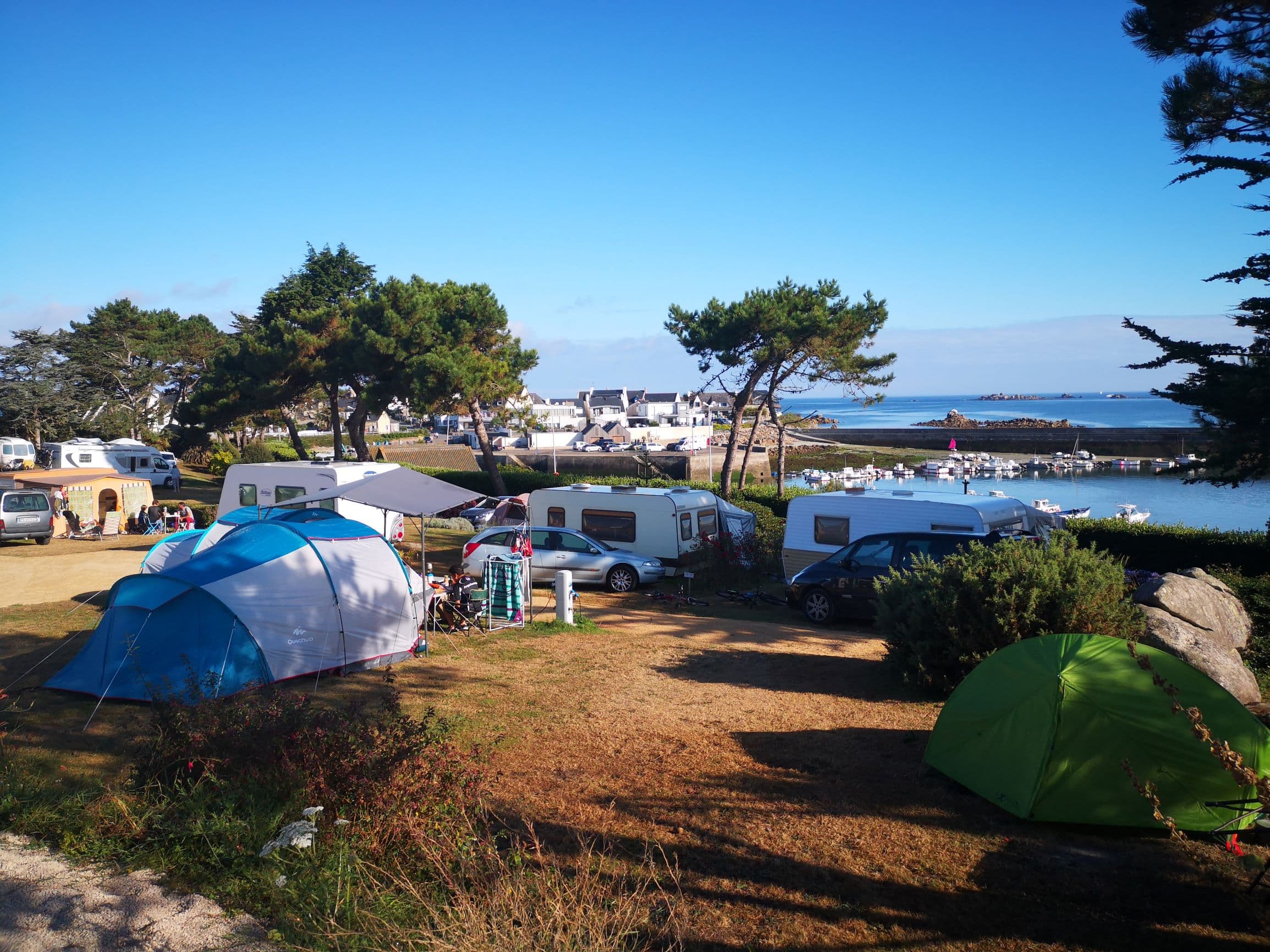 A scenery from Camping Ar Roc'h
