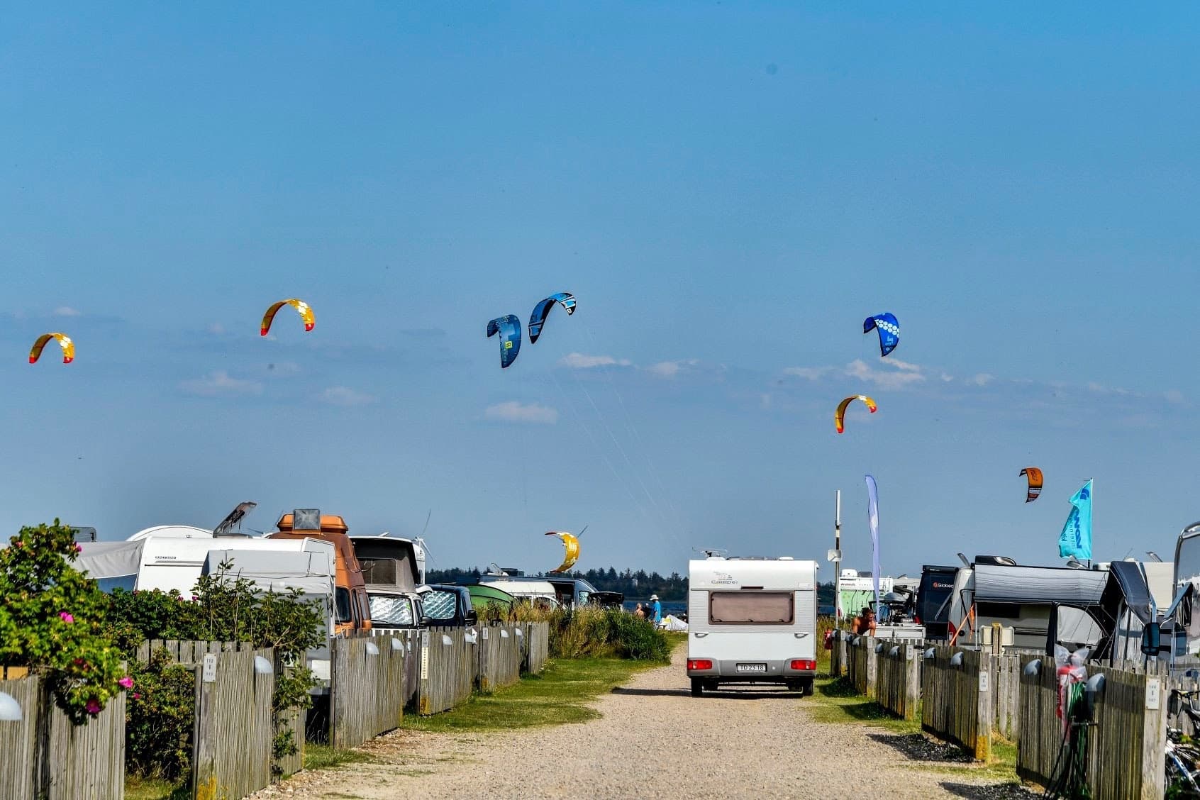 A scenery from Thorsminde Camping