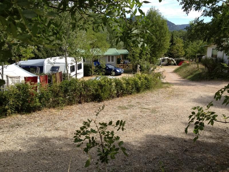 A scenery from Camping des Sources